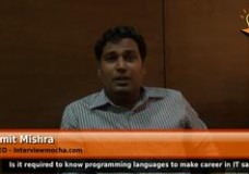 Is it required to know programming languages to make career in IT sales? (CEO – Interviewmocha.com)