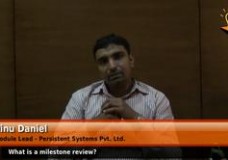 What is a milestone review? (Module Lead – Persistent System Pvt. Ltd.)