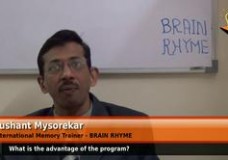 What is the advantage of the program? (International Memory Trainer – BRAIN RHYME)